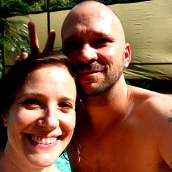 Model posing for OnlyFans