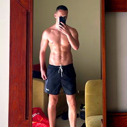 Alex, a Fitness Enthusiast in Black and White