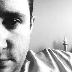 A Man in a White T-Shirt