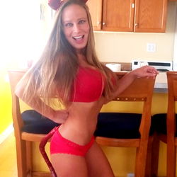 Natalie's Red Demon Costume