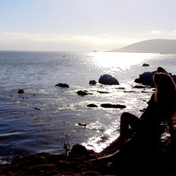 Serene Sunset Over the Ocean