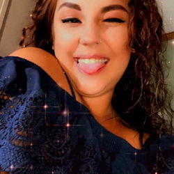 Molly Lipsin - Exotic Vixen with Tongue Out