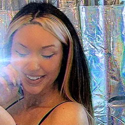 Claire's Exciting Photoshoot at Your Bed