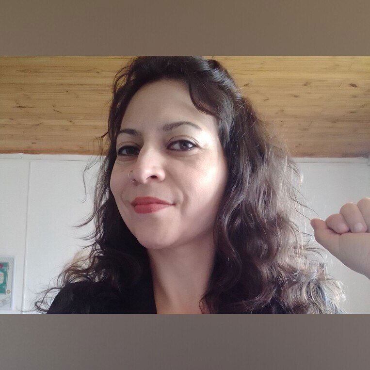 Real woman 💜🪻🔥🌈🌔 photo