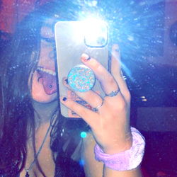 Caught in a candid moment