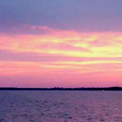 Serene Sunset Over the Ocean