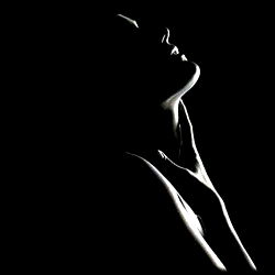 OnlyFans Model in a Silhouette