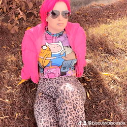 Vibrant Fashion in Outdoor Setting