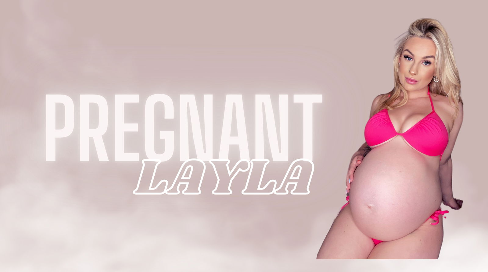 Pregnant Layla photo