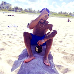 PlayBoyZosa at the Beach