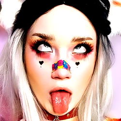 Vibrant Kittyland Makeup Look with Annie May, OnlyFans Model