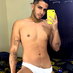 Wilcondax, OnlyFans Model in Men's Tight White Underwear 🇲🇺