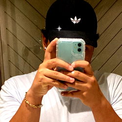 Angel Pear Showing off Cell Phone