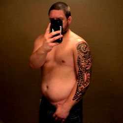 Meat Illustrated, a tattooed Midwest model