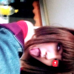 Model Alina in a Playful Pose