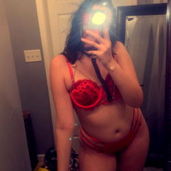 Intimate Moment in Bathrobe and Lingerie