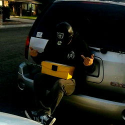 A Vibrant Street Scene