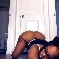 Texas-based OnlyFans Model InnerGlactichoe in Intimate Bend-Over Position