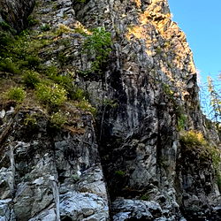 Scenic Waterfall Hike in the Woods