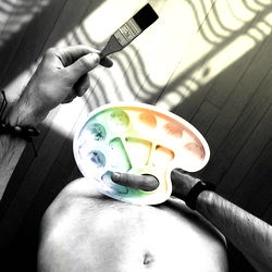 Asstronaut's Colorful Palette Art Session