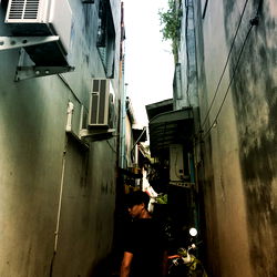 A Narrow City Alleyway