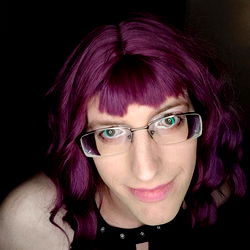 AdorkableOtaku in Purple Wig