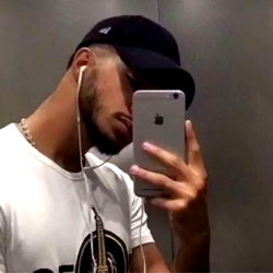 Young Adult Male in România Taking a Selfie