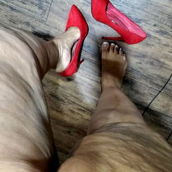 Sexy OnlyFans Model SweetRedd Posing in High Heels