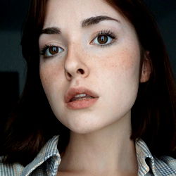 Stylish Model's Selfie