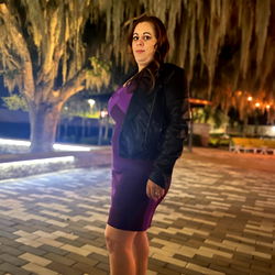 Gabriela Rivas on a City Street