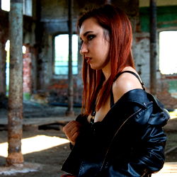 Elvira❤ in a Factory Setting