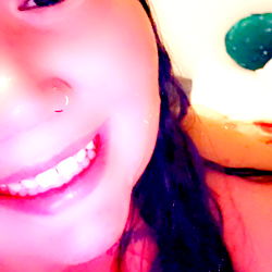 Smiling woman in photo, Texas