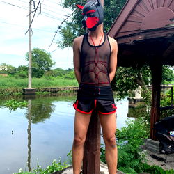 Nike, the Onlyfans Model Posing for a Photo in a Rural Setting