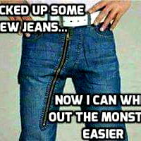 BsDeLong in a New Jean Pair