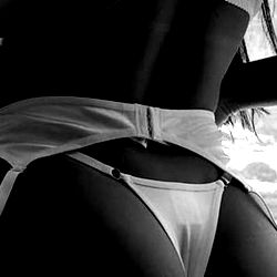 Tempting Lingerie Model in a Skin-tight Fashion Shoot