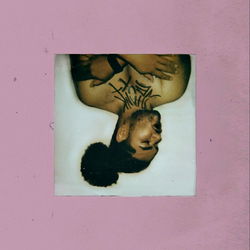 An OnlyFans Model with a Pink Background and Tattoos