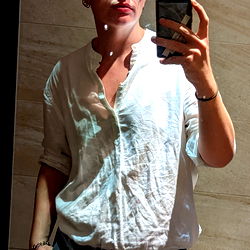 Stylish Individual Showcasing Casual Style