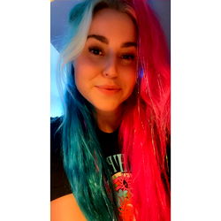 Frenya - Colorful Mermaid Hairstyle on Onlyfans