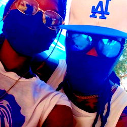 Vibrant Urban Culture: A Model Photoshoot in South Central Los Angeles