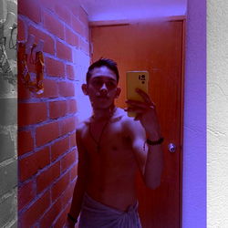 Carlos Guillén, Onlyfans Model, in a Restroom