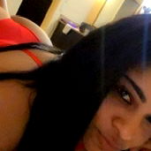 Adorable Adris Ladura in a Red Bikini