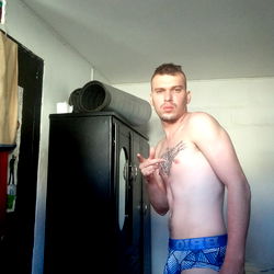 Alvaro Aza, Onlyfans Model Posing in Underwear