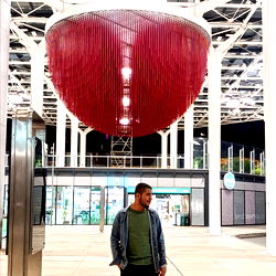 Model Photo with Camilo in an urban setting