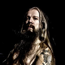 Powerful Viking Look with Long Hair and Tattoos