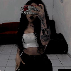 Alejandra on OnlyFans, Striking a Pose in Black and White