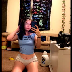 Payt Alexis on a Bedroom Mirror