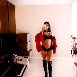 OnlyFans Ang in a Showroom