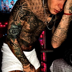 Austin, the Young and Tattooed OnlyFans Model