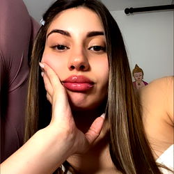 Young woman making a playful pose for the camera