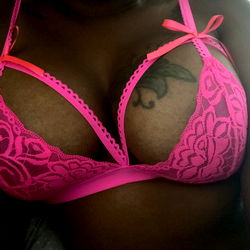 February's Pink Lingerie